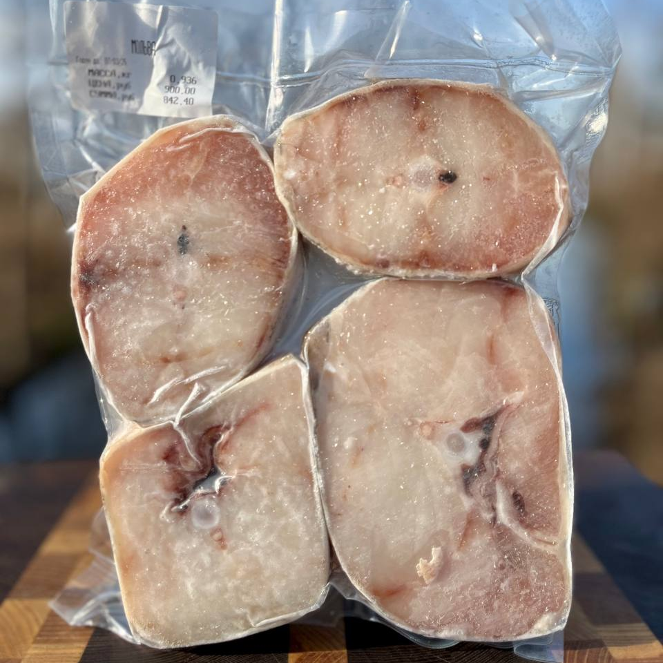 Стейки мольвы мороженые