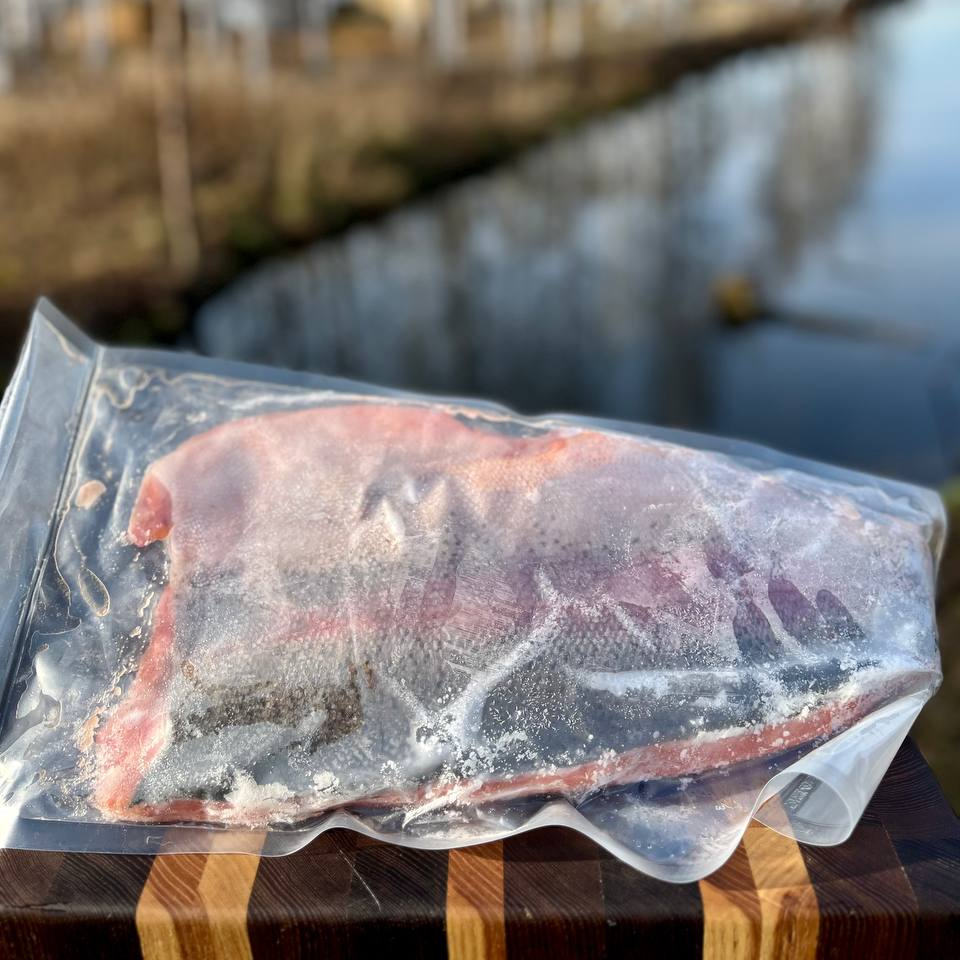 Филе форели мороженое